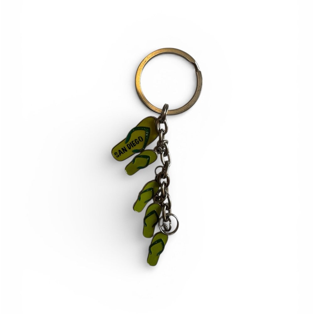 San Diego Flip Flop Keychain